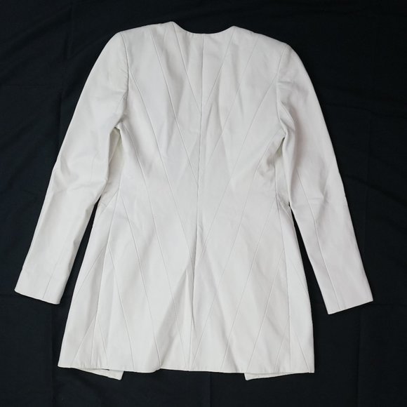 J Mendel Leather Jacket White - Picture 4 of 4